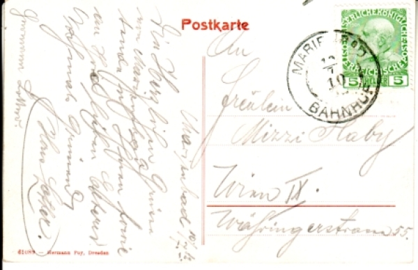 Mariánské Lázně 1910 95 001 ●